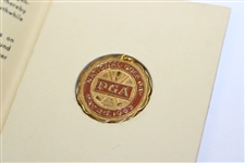 1963 PGA National Golf Day Medal Holder