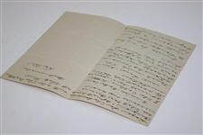 Horton Smith Signed 1930 Handwritten Letter to Mr Gates on The Carolina Letterhead JSA ALOA