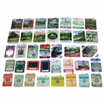 1981-2020 Masters Tournament SERIES Badges - Missing 1983, 1986 & 1997