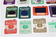 1981-2020 Masters Tournament SERIES Badges - Missing 1983, 1986 & 1997