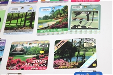 1981-2020 Masters Tournament SERIES Badges - Missing 1983, 1986 & 1997