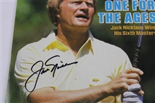 Jack Nicklaus Signed 1986 Sports Illustrated Magazine - April 21st JSA ALOA