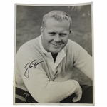 Jack Nicklaus Signed 11x14 Original B&W Photo JSA ALOA