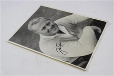 Jack Nicklaus Signed 11x14 Original B&W Photo JSA ALOA