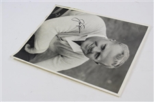 Jack Nicklaus Signed 11x14 Original B&W Photo JSA ALOA