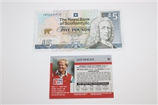 Jack Nicklaus PGA Tour Pro Set Card wih Nicklaus 5lb RBS Note e/Sleeve & Info