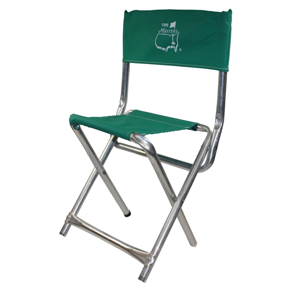 1996 Masters Tournament Green Canvas & Aluminum Foldable Chair