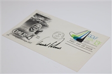 Arnold Palmer Signed 1977 Augusta National Home of The Masters Bobby Jones FDC JSA #XX83697