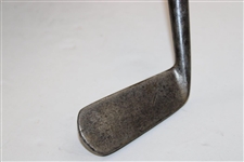 J.H. Taylor Warranted Hand Forged Smooth Face Putter
