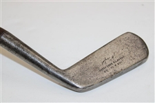 J.H. Taylor Warranted Hand Forged Smooth Face Putter