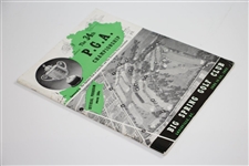 1952 PGA Championship at Big Spring Golf Club Program - Jim Turnesa Winner