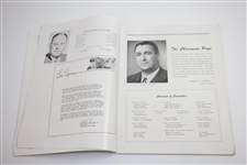 1952 PGA Championship at Big Spring Golf Club Program - Jim Turnesa Winner