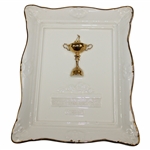 1997 Ryder Cup at Valderrama GC Porcelain Tray/Dish by artist Bill Waugh