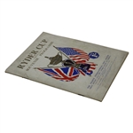 1933 Ryder Cup at Southport And Ainsdale Course Official Program - GB 6 1/2-5 1/2