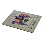 1933 Ryder Cup at Southport And Ainsdale Course Official Program - GB 6 1/2-5 1/2