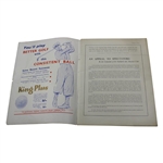 1933 Ryder Cup at Southport And Ainsdale Course Official Program - GB 6 1/2-5 1/2