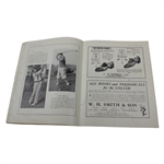 1933 Ryder Cup at Southport And Ainsdale Course Official Program - GB 6 1/2-5 1/2