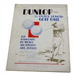 1933 Ryder Cup at Southport And Ainsdale Course Official Program - GB 6 1/2-5 1/2
