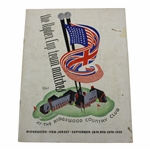 1935 Ryder Cup at Ridgewood Country Club Official Program - USA 9-3