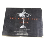 1949 Ryder Cup at Ganton Course Scarborough official Program - USA 7-5