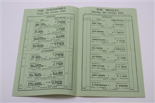 1961 Ryder Cup at Royal Lytham & St. Annes Golf Club official Program - USA 14 1/2-9 1/2