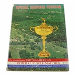 1963 Ryder Cup at East Lake Country Club official Program - USA 23-9