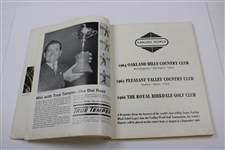 1965 Ryder Cup at Royal Birkdale Golf Club official Program - USA 19 1/2-12 1/2