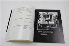 1979 Ryder Cup at Greenbrier official Program - USA 17-11