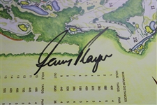 Gary Player & Arnold Palmer Signed 1978 Masters Green Annual Book JSA ALOA