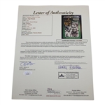 Tiger Woods Signed 2002 Masters Tournament Series Badge #R05935 JSA #YY11936