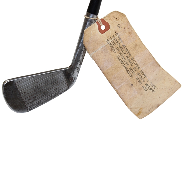 Byron Nelsons Masters & Open Winning Used Tommy Armour 1 Iron