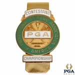 1964 PGA Championship at Columbus CC Contestant Badge/Clip - Bobby Nichols Winner