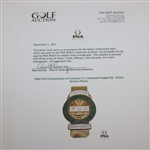 1964 PGA Championship at Columbus CC Contestant Badge/Clip - Bobby Nichols Winner