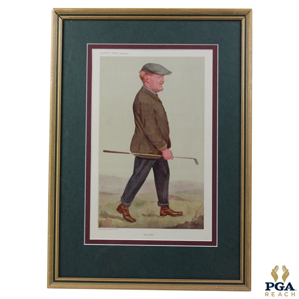 John Henry Vanity Fair Portrait - Framed