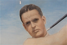 Robert 'Bobby' Tyre Jones, Jr. by Dwight D. Eisenhower Print (Original by Thos. Stephens)