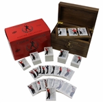 Tiger Woods Deluxe Upper Deck Ltd Ed Master Collection #145/200 in Box - Full Base