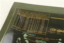 Classic Masters Tournament Course Aerial View Glass Dish/Tray