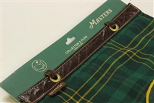 Jack Nicklaus Signed Masters Tournament Ltd Ed Tartan Collection Embroidered Flag JSA ALOA