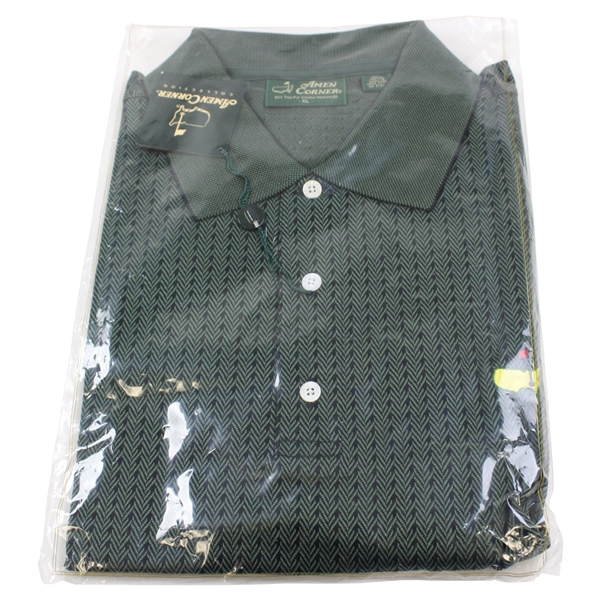 Masters Tournament Amen Corner Collection Green Fern Golf Shirt - Size XL - Unopened