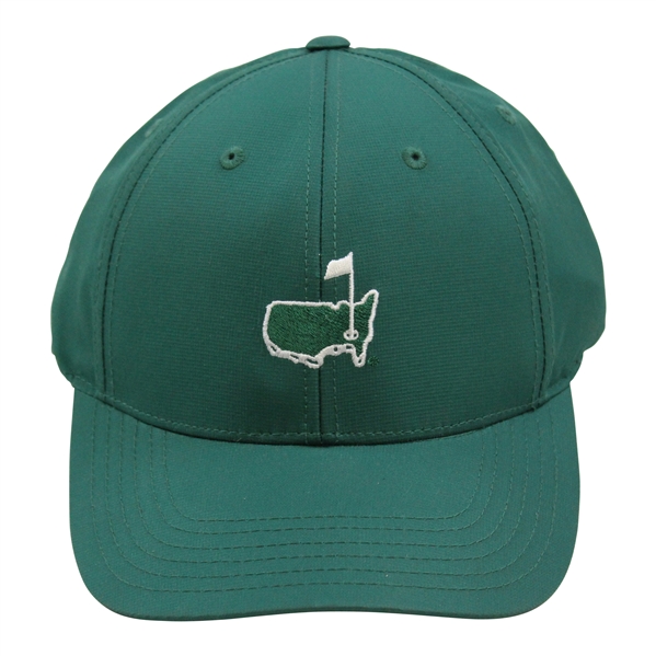 Masters Tournament Embroidered Logo Augusta Green Performance Hat