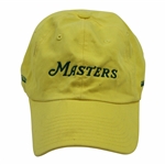 Masters Tournament GALLERY Yellow w/Green Stitch Writing Caddy Hat