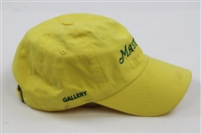 Masters Tournament GALLERY Yellow w/Green Stitch Writing Caddy Hat