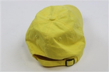 Masters Tournament GALLERY Yellow w/Green Stitch Writing Caddy Hat