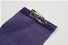 1942 Hope Crosby Shipyard Golf Exhibition Official Ribbon