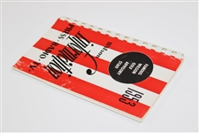 1953 Wilson Information Spiral Bound With Advisory Staff