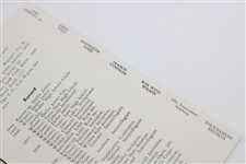 1953 Wilson Information Spiral Bound With Advisory Staff