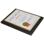 Helen Lengfeld's 1976-1977 Notable Americans Award Plaque 