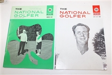 Twelve (12) 1958-1968 The National Golfer Magazine Issues Pebble Beach