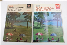 Twelve (12) 1958-1968 The National Golfer Magazine Issues Pebble Beach