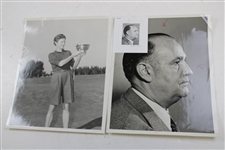 Twenty (20) Original Photos Used In The National Golfer Magazine Including Patty Berg